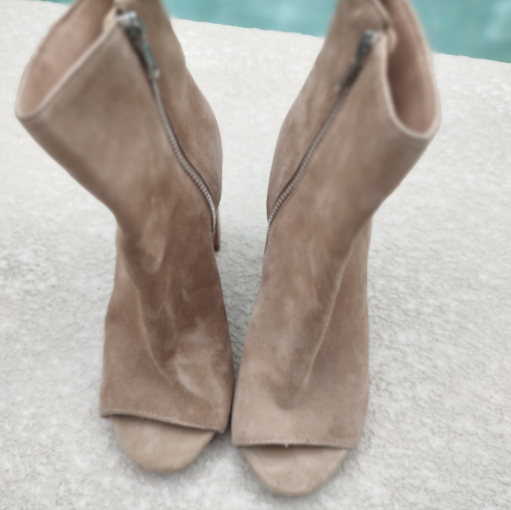 Aldo Tan Suede Booties